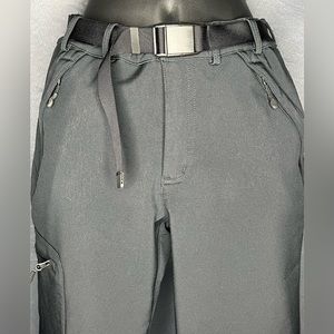 Mier Women’s XS Polyester/Spandex Cargo Pants Gray Tactical Hiking Pants